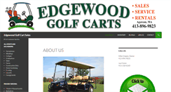 Desktop Screenshot of edgewoodgolfcartsales.com